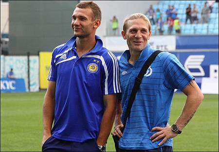 Шевченко і Воронін завершили кар'єру в збірній України з футболу