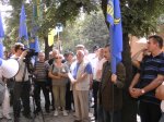 Під стінами приймальні нардепа Романюка відбувся мітинг. Його помічниця запевняє, що той не голосував 5 червня ФОТО, ВІДЕО ОНОВЛЕНО