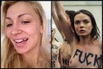 Наші вже в Парижі биті. У Парижі демонстранти побили активісток FEMEN (відео) ДОПОВНЕНО