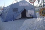 На пункті перетину українсько-румунського кордону «Порубне – Сірет» встановлено пункт обігріву  ФОТО