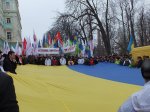 В Чернівцях завершились хода та мітинг "Вставай, Україно!"