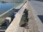 На мості через Дністер обвалилась залізобетонна плита проїзної частини 