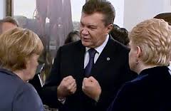Янукович - Меркель та Грібаускайте: Я 3,5 роки був один на один з дуже сильною Росією (відео)