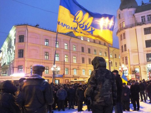 Опозиція закликає буковинців їхати на Майдан у Київ (фоторепортаж)