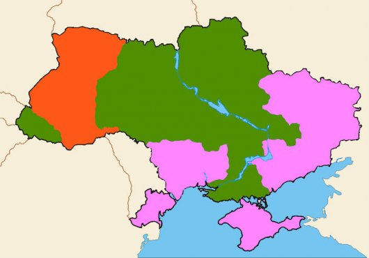 Колесніченко поділив Україну на три частини