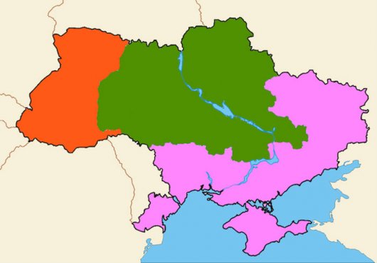 Колесніченко поділив Україну на три частини