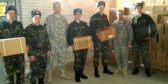 Американські військові допомагають українським колегам 