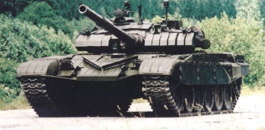 У Луганську з'явилися російські танки Т-72   