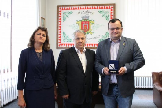 Олексія Каспрука нагородили медаллю Сенату Румунії