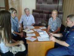 Чернівецькі рятувальники зустрілися з представниками місії ОБСЄ щодо ситуації з вимушеними переселенцями