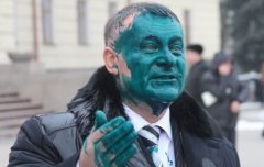 У Хмельницькому облили зеленкою депутата облради