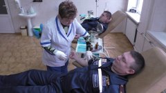 У Чернівцях рятувальники здали кров для хворих дітей та на потреби військовослужбовців, поранених в зоні АТО