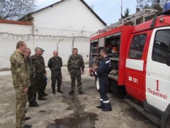 У Чернівецькій установі виконання покарань № 33 відбулися пожежно-тактичні навчання
