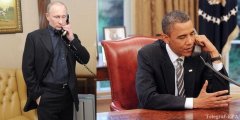 Обама по телефону закликав Путіна вивести російські війська з України