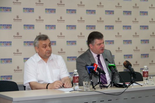 Голова правління Пенсійного фонду України провів прес-конференцію для журналістів чернівецьких ЗМІ