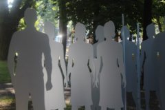 У Чернівцях представлено арт-інсталяцію «Невидимі» ФОТОГАЛЕРЕЯ