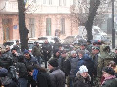 "Ні договорнякам!" - громада зібралася під стінами Чернівецької ОДА (ВІДЕО)