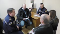 Буковинські рятувальники обговорили з представниками місії ОБСЄ ситуацію з вимушеними переселенцями