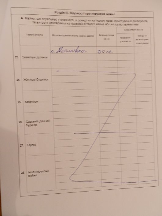 Декларації про доходи депутатів Чернівецької обласної ради від "Радикальної партії"