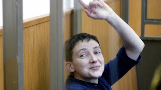 Російський суд засудив Надію Савченко  на 22 роки