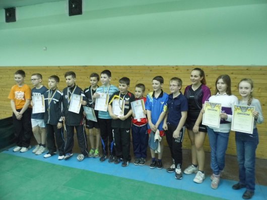 Чемпіонат Чернівців з настільного тенісу серед найменших спортсменів