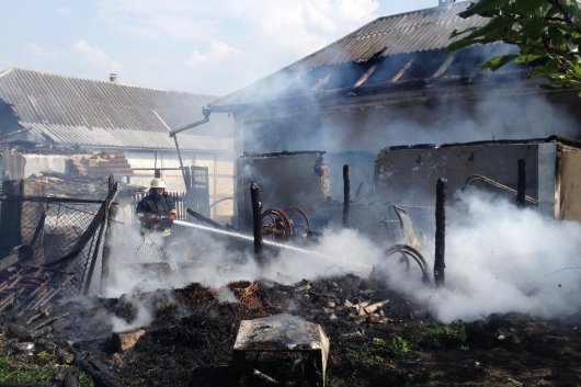 В Чернівецькій області протягом вихідних виникло 8 пожеж