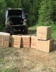 На Буковині біля кордону з Румунією виявили 5 тисяч пачок сигарет та двох порушників