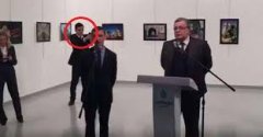 Повне відео вбивста посла Росії у Туреччині
