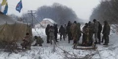 Конфлікт між поліцією й учасниками блокади на Донеччині