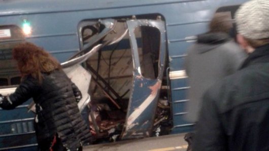 Потужний вибух у метро Санкт-Петербурга