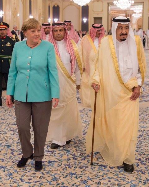 Ангела Меркель з візитом у Саудівську Аравію