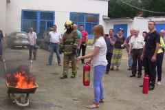 У Чернівцях відбулися навчання з питань пожежної безпеки для медичних працівників області 