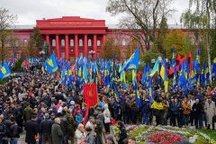 Чернівецькі активісти побували на «Марші Слави» у Києві
