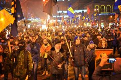 Буковинські свободівці взяли участь у смолоскипній ході у Києві, присвяченій річниці з дня народження Степана Бандери