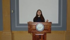 Школярка Чернівецької гімназії №4 презентувала у сенаті США Проект з енергетичної безпеки